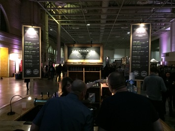The Gainsbourg setup before the crowd swarmed at Toronto Winter Brewfest.